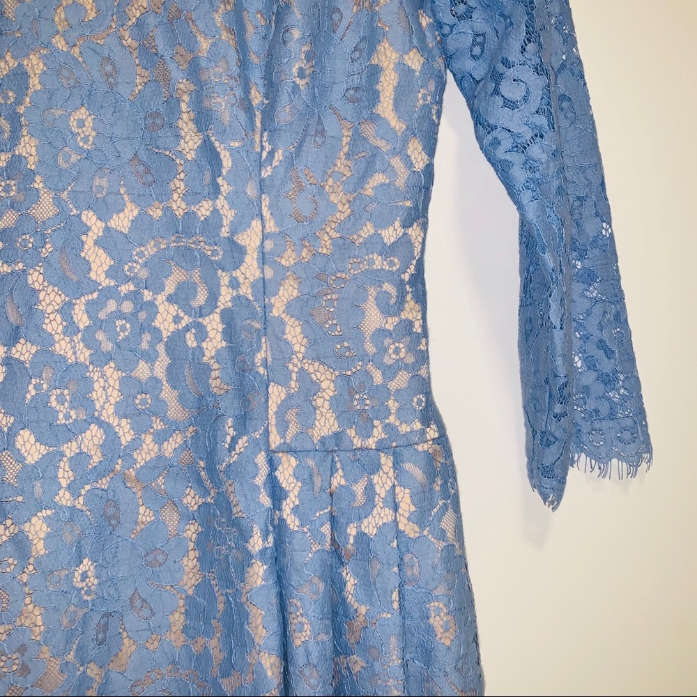 Eliza J Nordstrom brand light blue lace dress - Picture 4 of 4